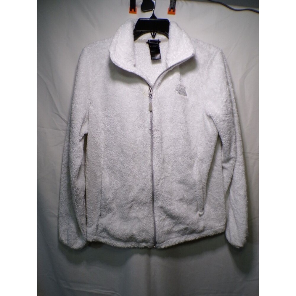 The North Face Women's White Osito Full Zip Fleece Jacket M